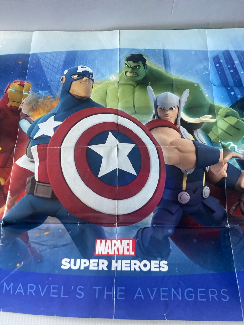 Disney Infitity Marvel Super Heroes Poster